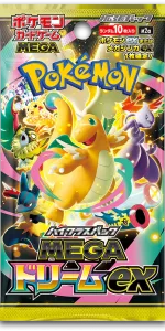 Booster Pokémon Mega Dream EX 2.5 pack unitaire scellé